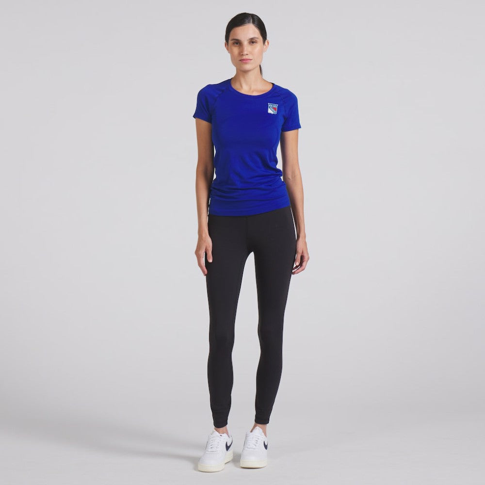 NHL College Cobalt|College Cobalt New York Rangers lululemon Women's Swiftly Tech Short-Sleeve Shirt 2.0