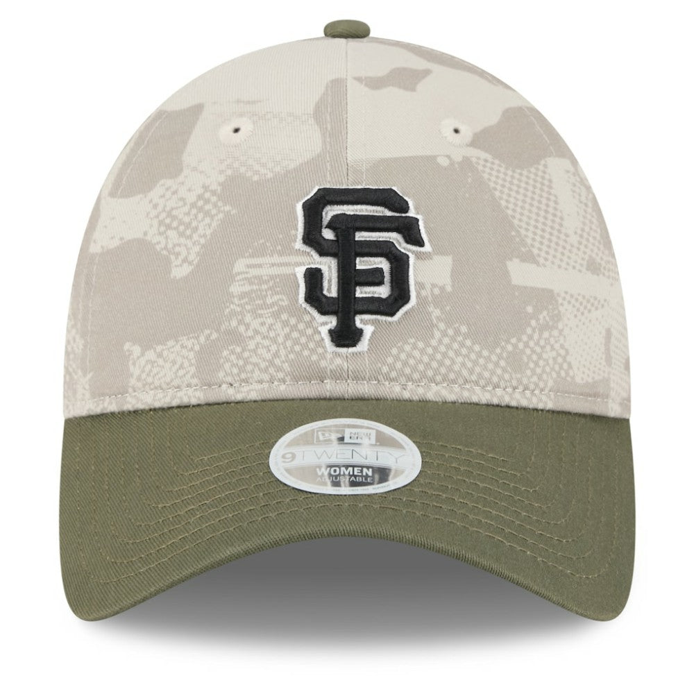 MLB San Francisco Giants New Era Women's 2025 Armed Forces Day 9TWENTY Adjustable Hat