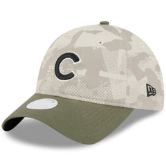MLB Chicago Cubs New Era Women's 2025 Armed Forces Day 9TWENTY Adjustable Hat