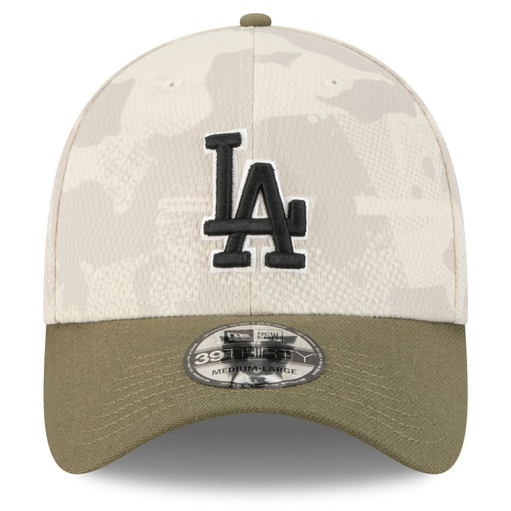 MLB Los Angeles Dodgers New Era 2025 Armed Forces Day 39THIRTY Flex Hat