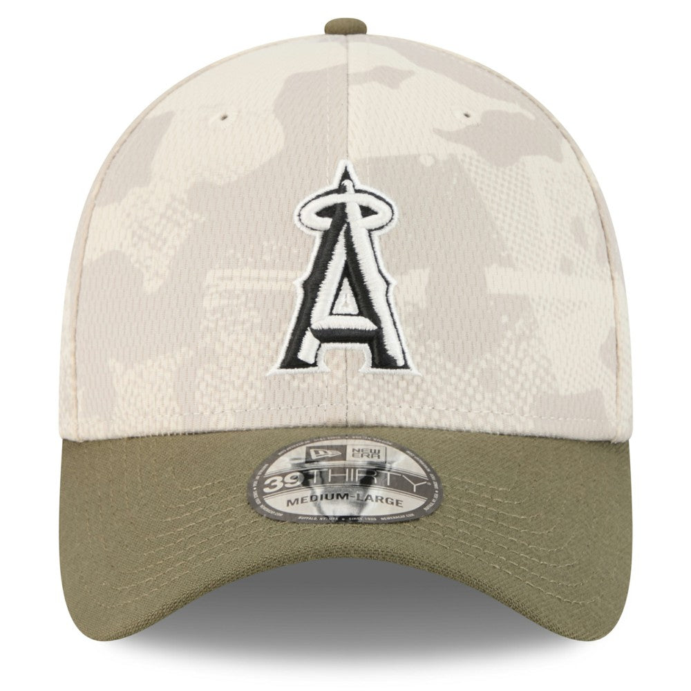MLB Los Angeles Angels New Era 2025 Armed Forces Day 39THIRTY Flex Hat