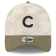 MLB Chicago Cubs New Era 2025 Armed Forces Day 39THIRTY Flex Hat