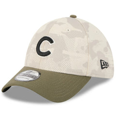 MLB Chicago Cubs New Era 2025 Armed Forces Day 39THIRTY Flex Hat