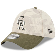 MLB Colorado Rockies New Era 2025 Armed Forces Day 39THIRTY Flex Hat