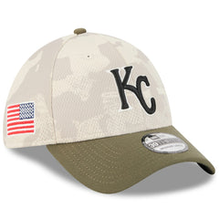 MLB Kansas City Royals New Era 2025 Armed Forces Day 39THIRTY Flex Hat