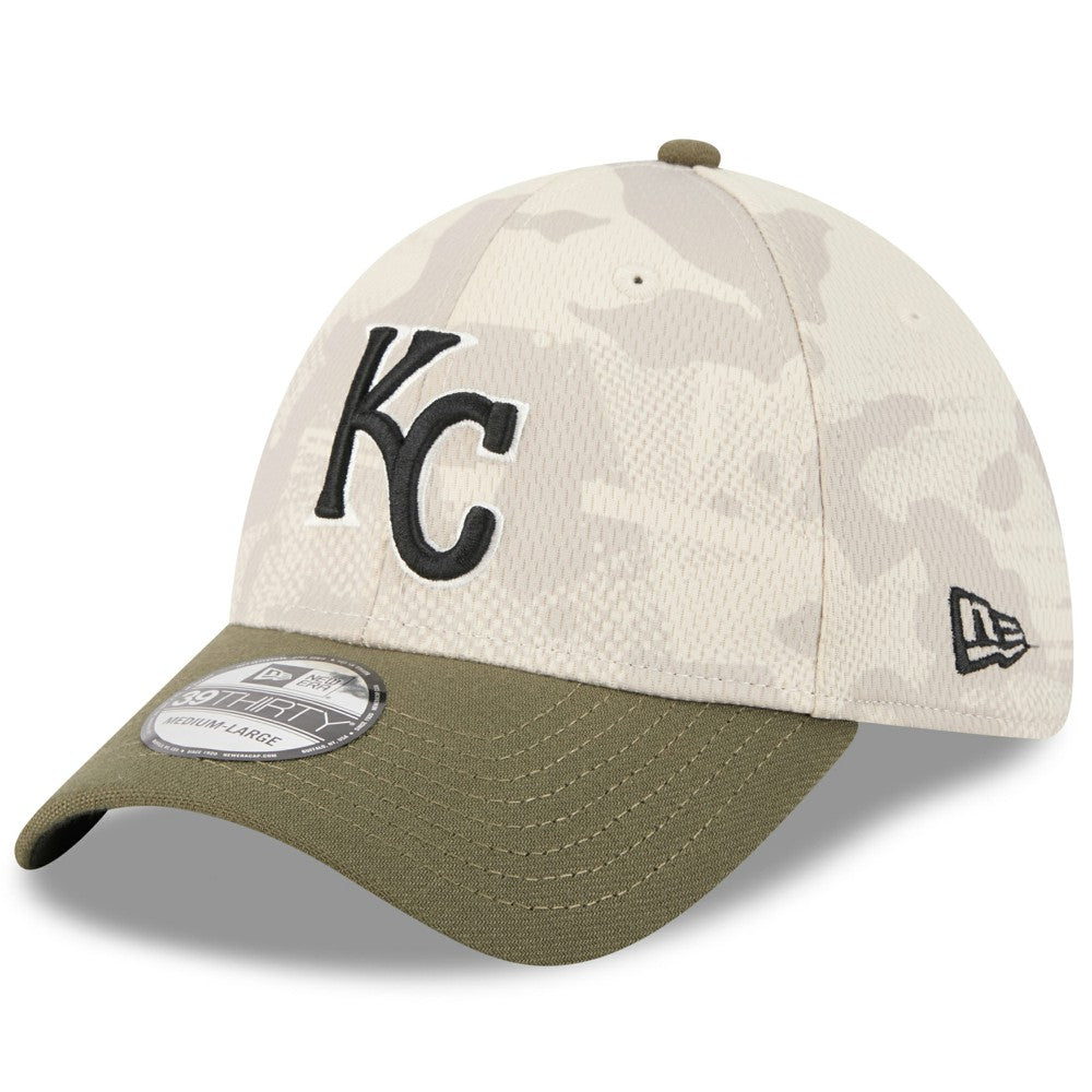 MLB Kansas City Royals New Era 2025 Armed Forces Day 39THIRTY Flex Hat