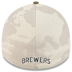 MLB Milwaukee Brewers New Era 2025 Armed Forces Day 39THIRTY Flex Hat