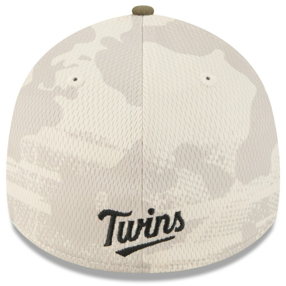 MLB Minnesota Twins New Era 2025 Armed Forces Day 39THIRTY Flex Hat