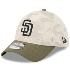 MLB San Diego Padres New Era 2025 Armed Forces Day 39THIRTY Flex Hat