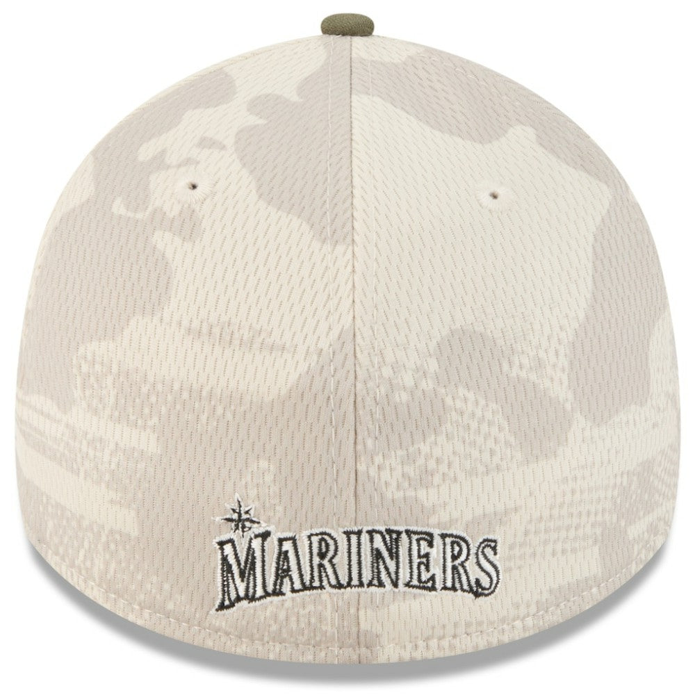 MLB Seattle Mariners New Era 2025 Armed Forces Day 39THIRTY Flex Hat