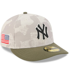 MLB New York Yankees New Era 2025 Armed Forces Day 59FIFTY Fitted Hat