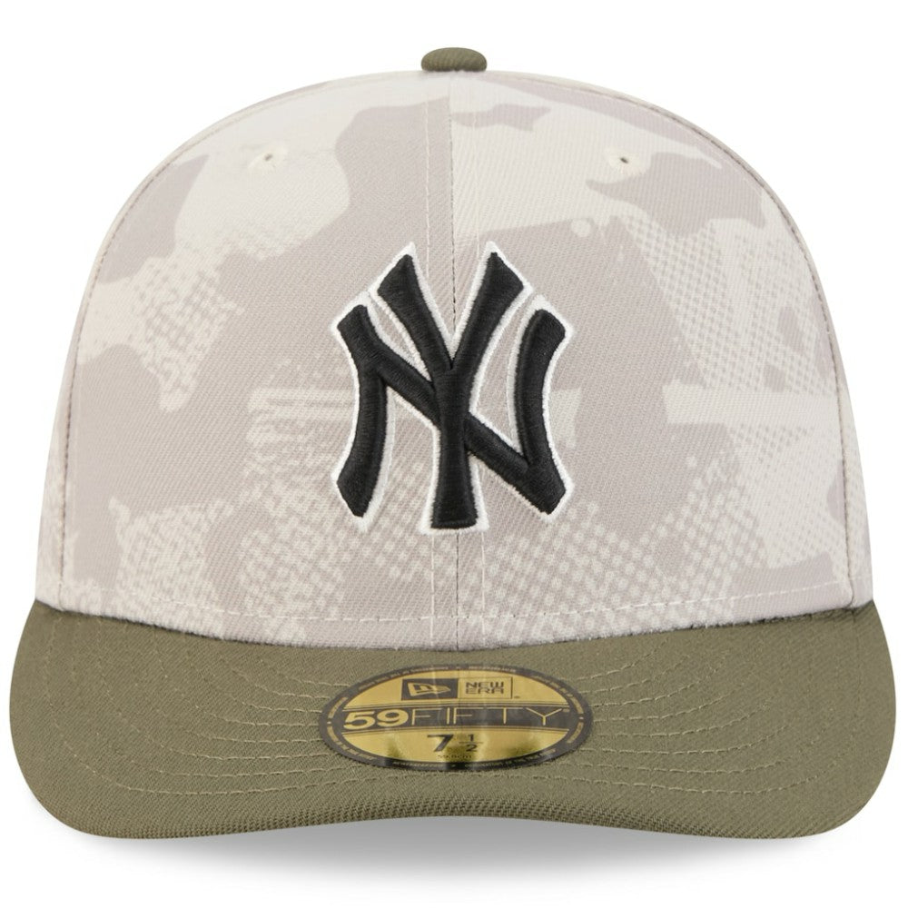 MLB New York Yankees New Era 2025 Armed Forces Day 59FIFTY Fitted Hat