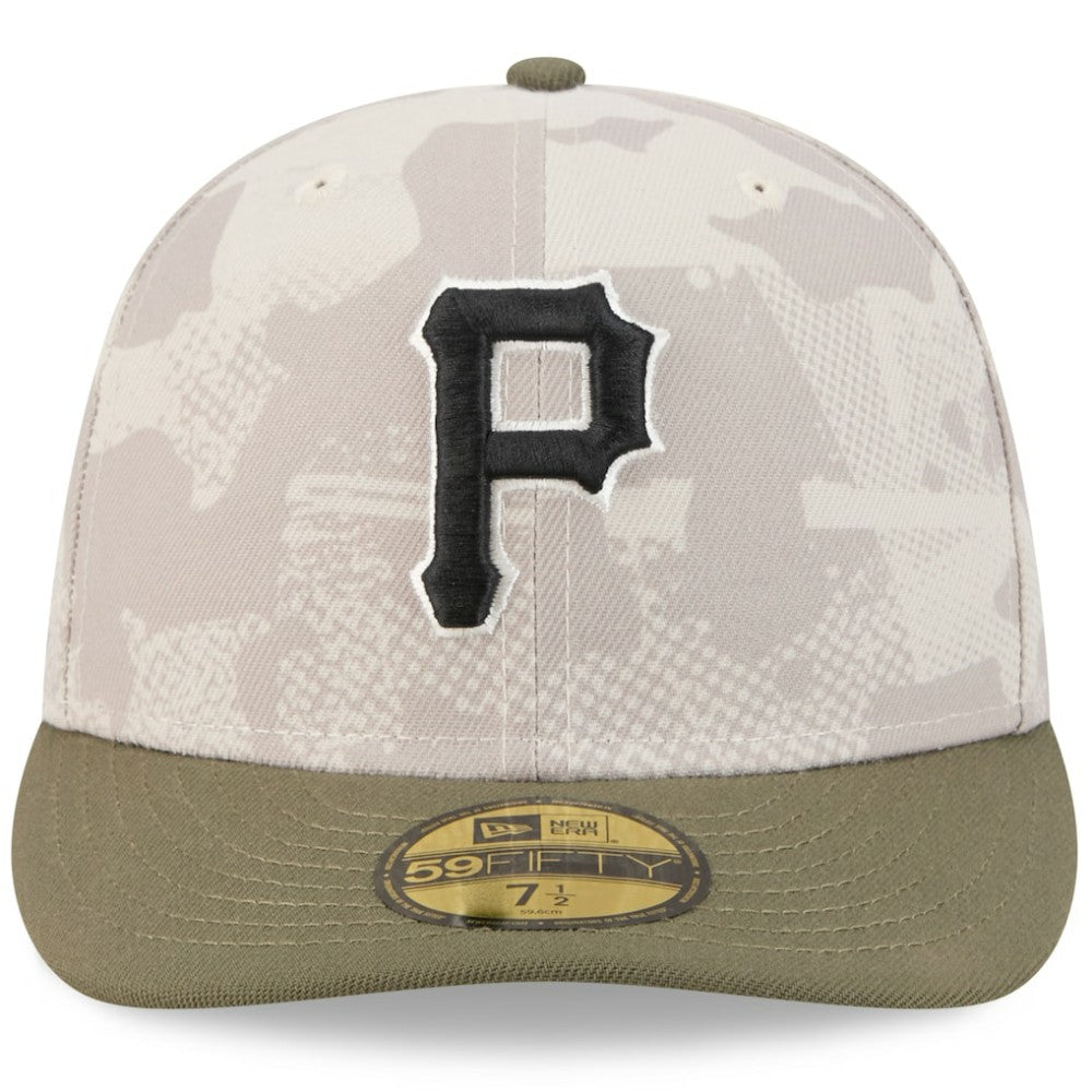 MLB Pittsburgh Pirates New Era 2025 Armed Forces Day 59FIFTY Fitted Hat