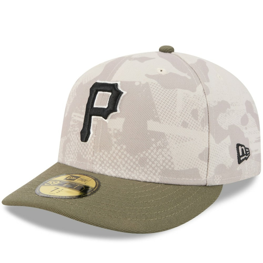 MLB Pittsburgh Pirates New Era 2025 Armed Forces Day 59FIFTY Fitted Hat