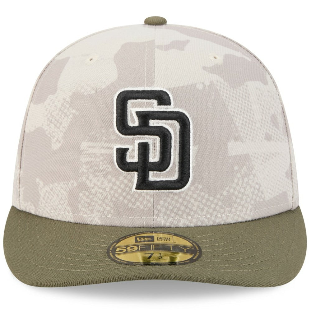 MLB San Diego Padres New Era 2025 Armed Forces Day 59FIFTY Fitted Hat
