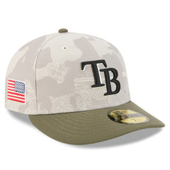 MLB Tampa Bay Rays New Era 2025 Armed Forces Day 59FIFTY Fitted Hat