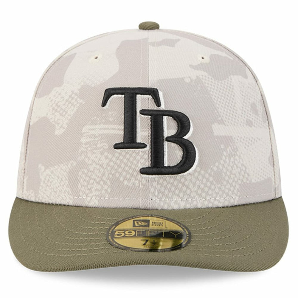 MLB Tampa Bay Rays New Era 2025 Armed Forces Day 59FIFTY Fitted Hat