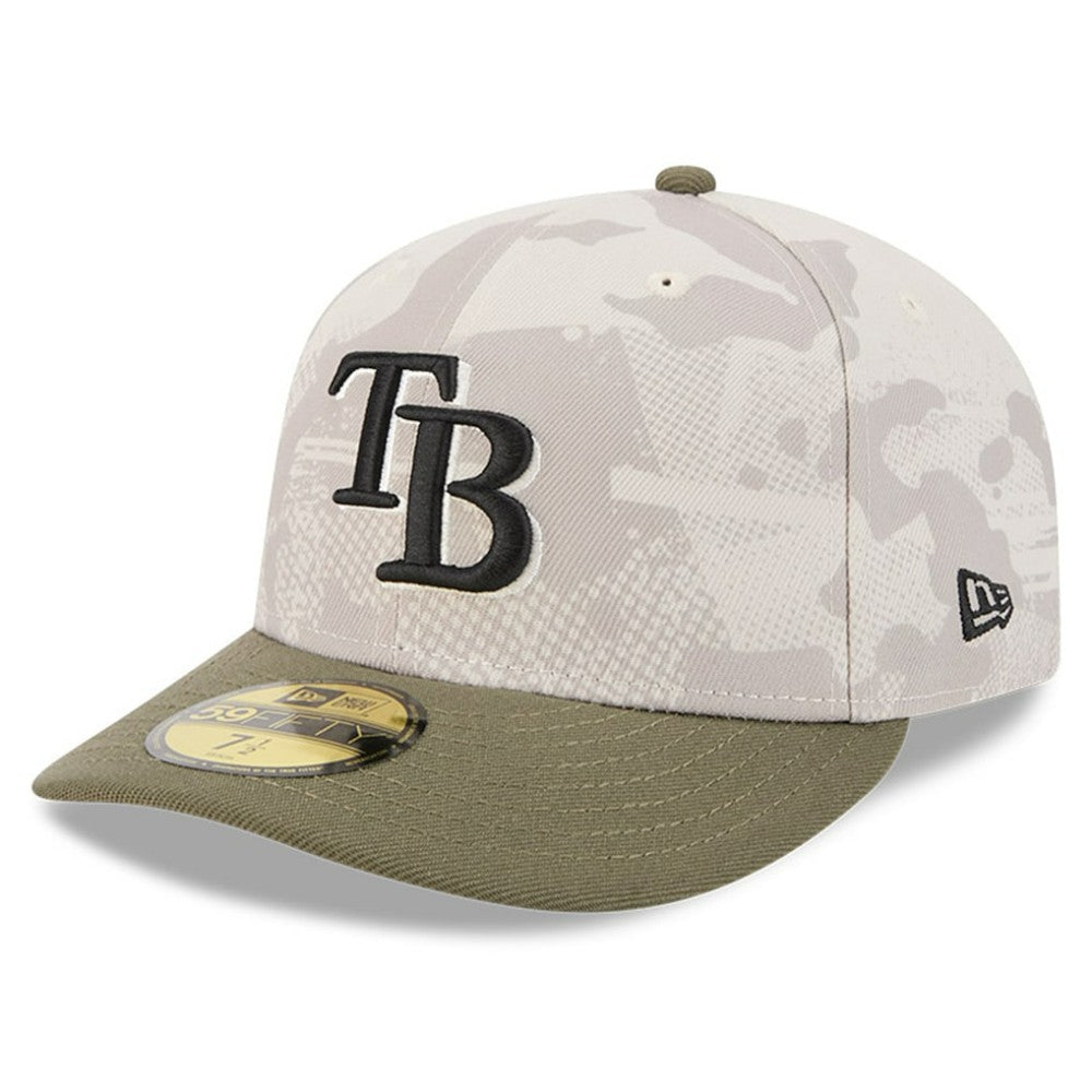 MLB Tampa Bay Rays New Era 2025 Armed Forces Day 59FIFTY Fitted Hat