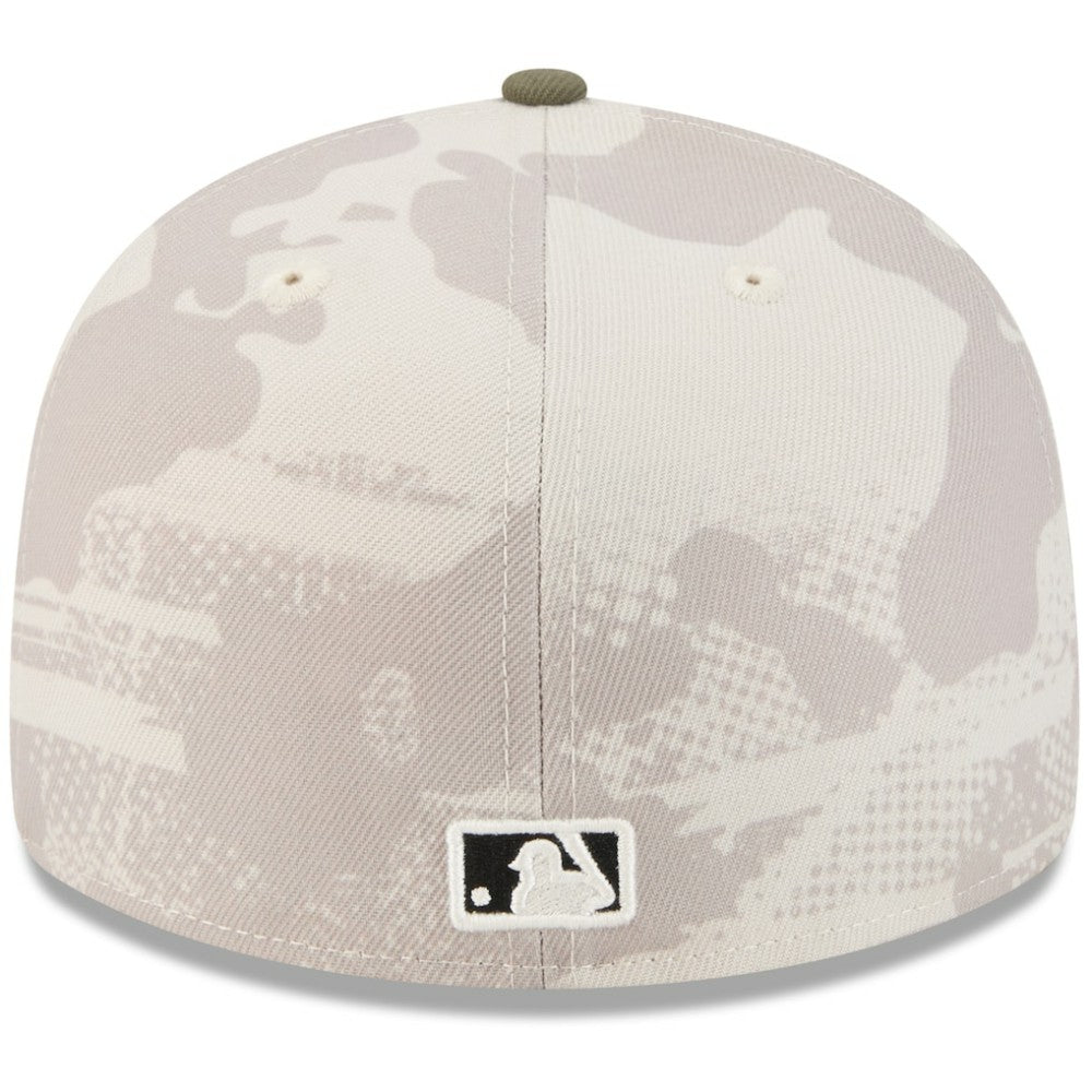 MLB Texas Rangers New Era 2025 Armed Forces Day 59FIFTY Fitted Hat