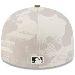 MLB Texas Rangers New Era 2025 Armed Forces Day 59FIFTY Fitted Hat