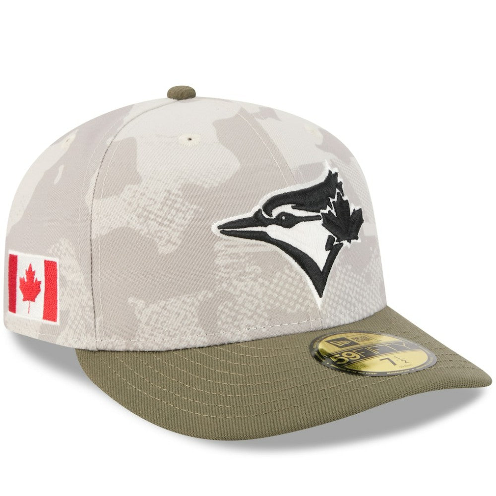 MLB Toronto Blue Jays New Era 2025 Armed Forces Day 59FIFTY Fitted Hat