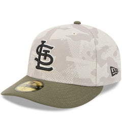 MLB St. Louis Cardinals New Era 2025 Armed Forces Day 59FIFTY Fitted Hat