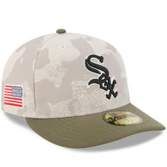 MLB Chicago White Sox New Era 2025 Armed Forces Day 59FIFTY Fitted Hat