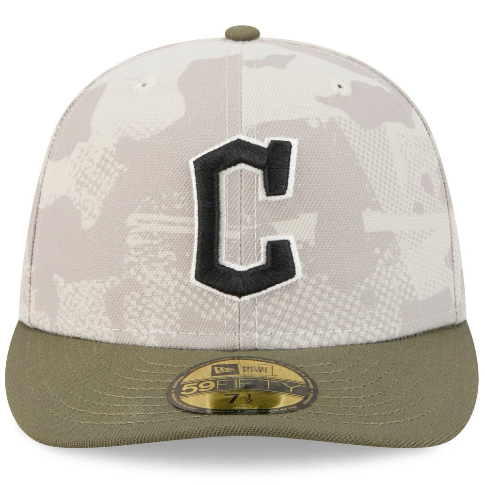 MLB Cleveland Guardians New Era 2025 Armed Forces Day 59FIFTY Fitted Hat