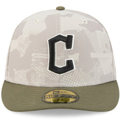 MLB Cleveland Guardians New Era 2025 Armed Forces Day 59FIFTY Fitted Hat