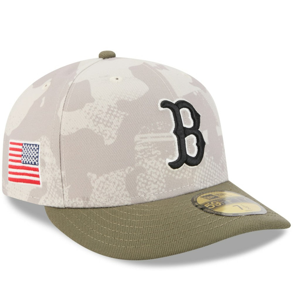 MLB Boston Red Sox New Era 2025 Armed Forces Day 59FIFTY Fitted Hat