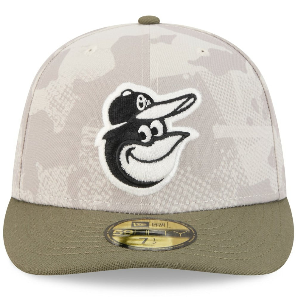 MLB Baltimore Orioles New Era 2025 Armed Forces Day 59FIFTY Fitted Hat