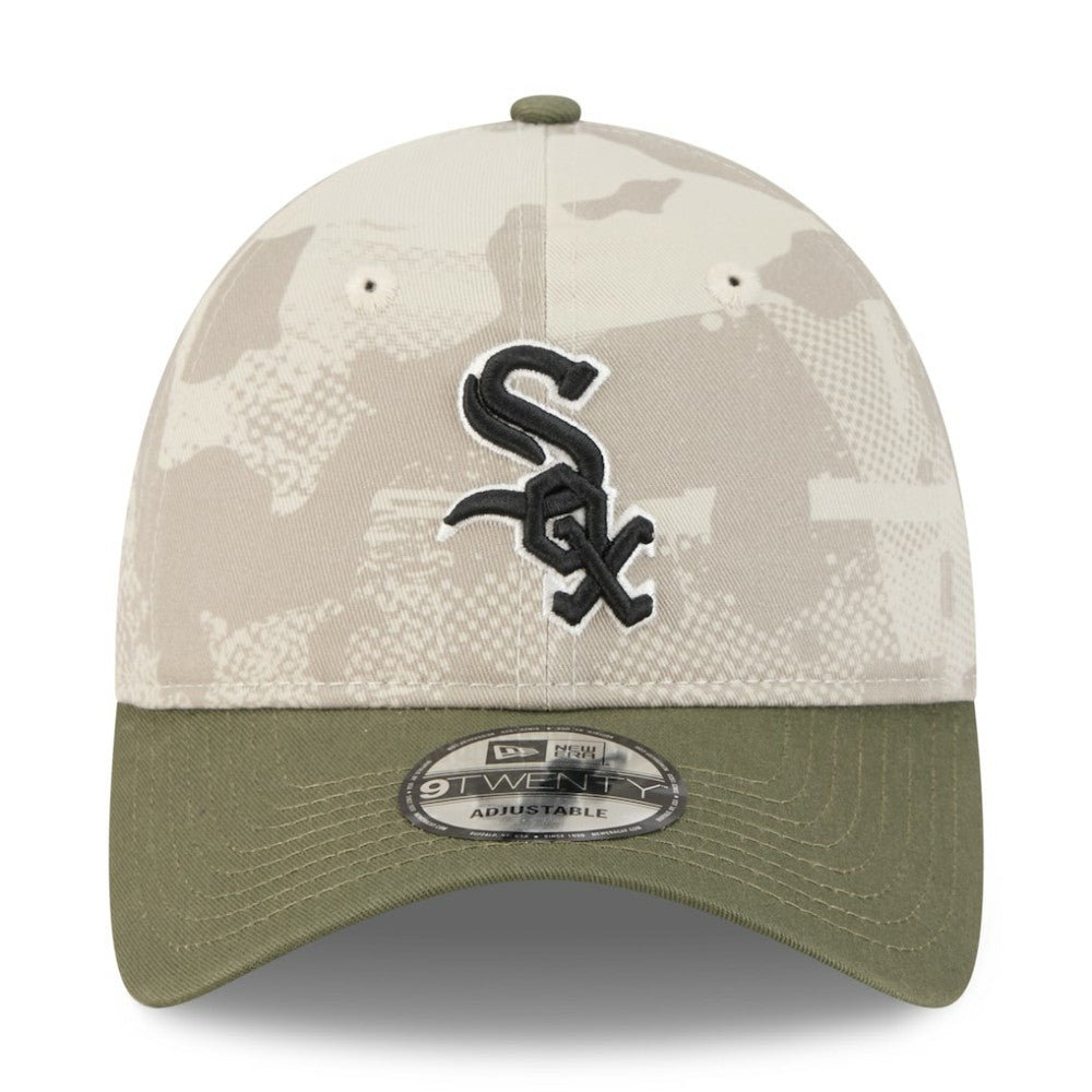 MLB Chicago White Sox New Era 2025 Armed Forces Day 9TWENTY Adjustable Hat
