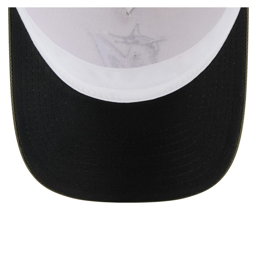 MLB Miami Marlins New Era 2025 Armed Forces Day 9FORTY M-Crown A-Frame Adjustable Hat