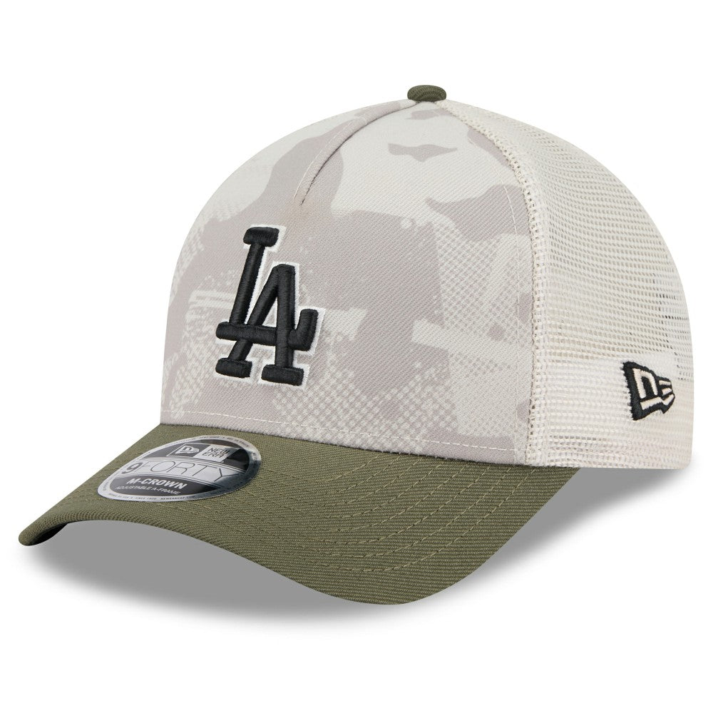 MLB Los Angeles Dodgers New Era 2025 Armed Forces Day 9FORTY M-Crown A-Frame Adjustable Hat