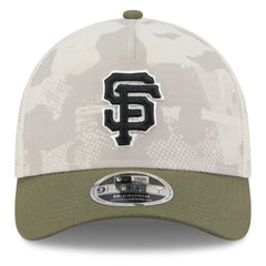 MLB San Francisco Giants New Era 2025 Armed Forces Day 9FORTY M-Crown A-Frame Adjustable Hat