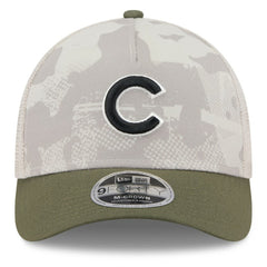 MLB Chicago Cubs New Era 2025 Armed Forces Day 9FORTY M-Crown A-Frame Adjustable Hat