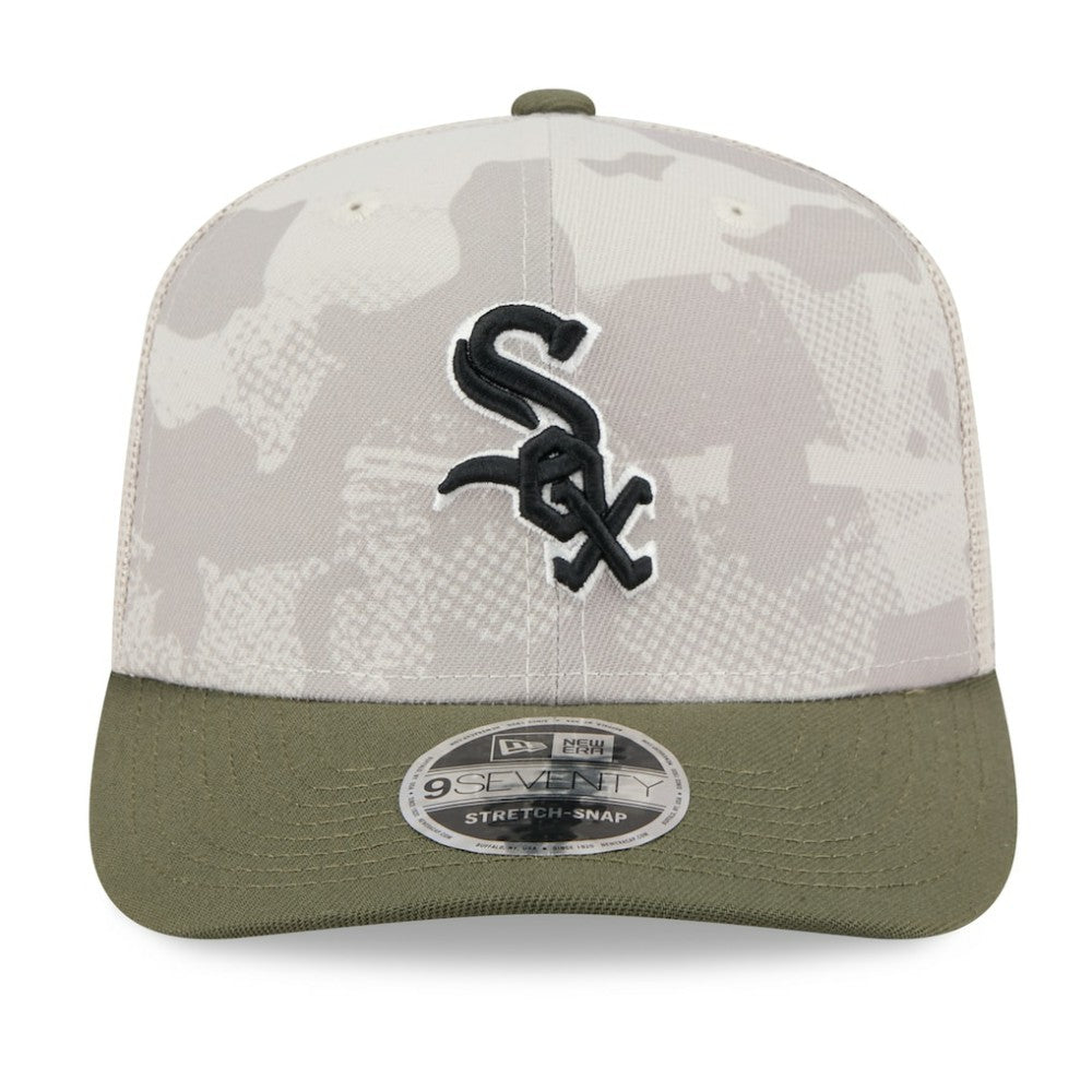 MLB Chicago White Sox New Era 2025 Armed Forces Day 9SEVENTY Stretch-Snap Hat