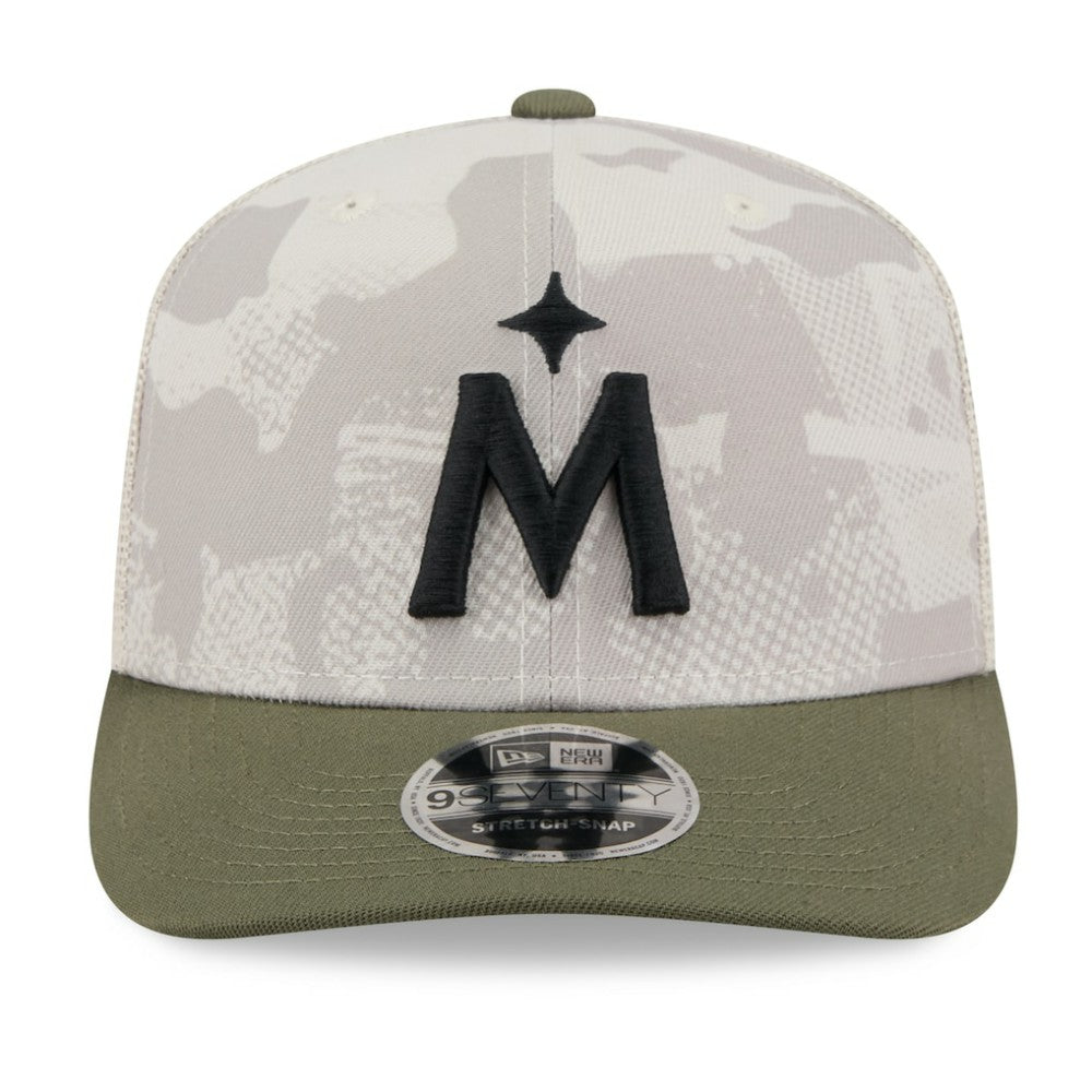 MLB Minnesota Twins New Era 2025 Armed Forces Day 9SEVENTY Stretch-Snap Hat