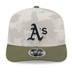 MLB Athletics New Era 2025 Armed Forces Day 9SEVENTY Stretch-Snap Hat