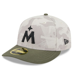 MLB Minnesota Twins New Era 2025 Armed Forces Day Low Profile 59FIFTY Fitted Hat