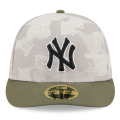 MLB New York Yankees New Era 2025 Armed Forces Day Low Profile 59FIFTY Fitted Hat
