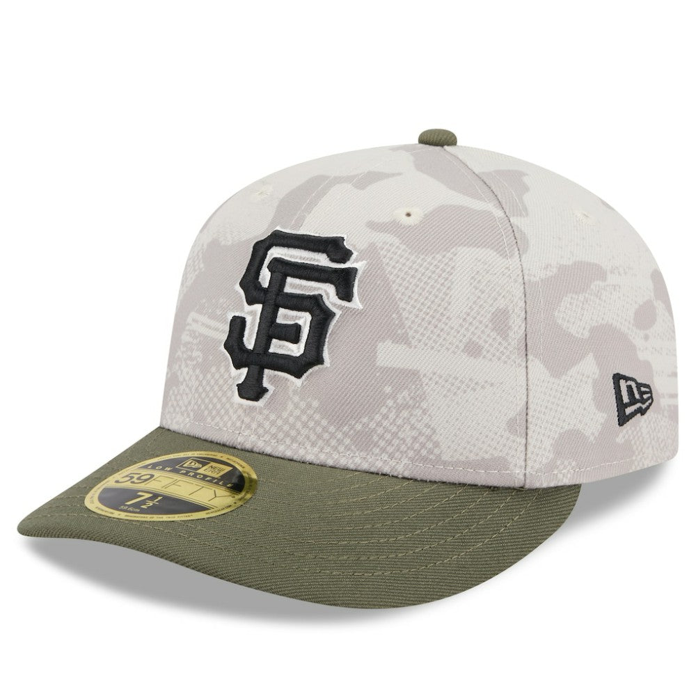 MLB San Francisco Giants New Era 2025 Armed Forces Day Low Profile 59FIFTY Fitted Hat