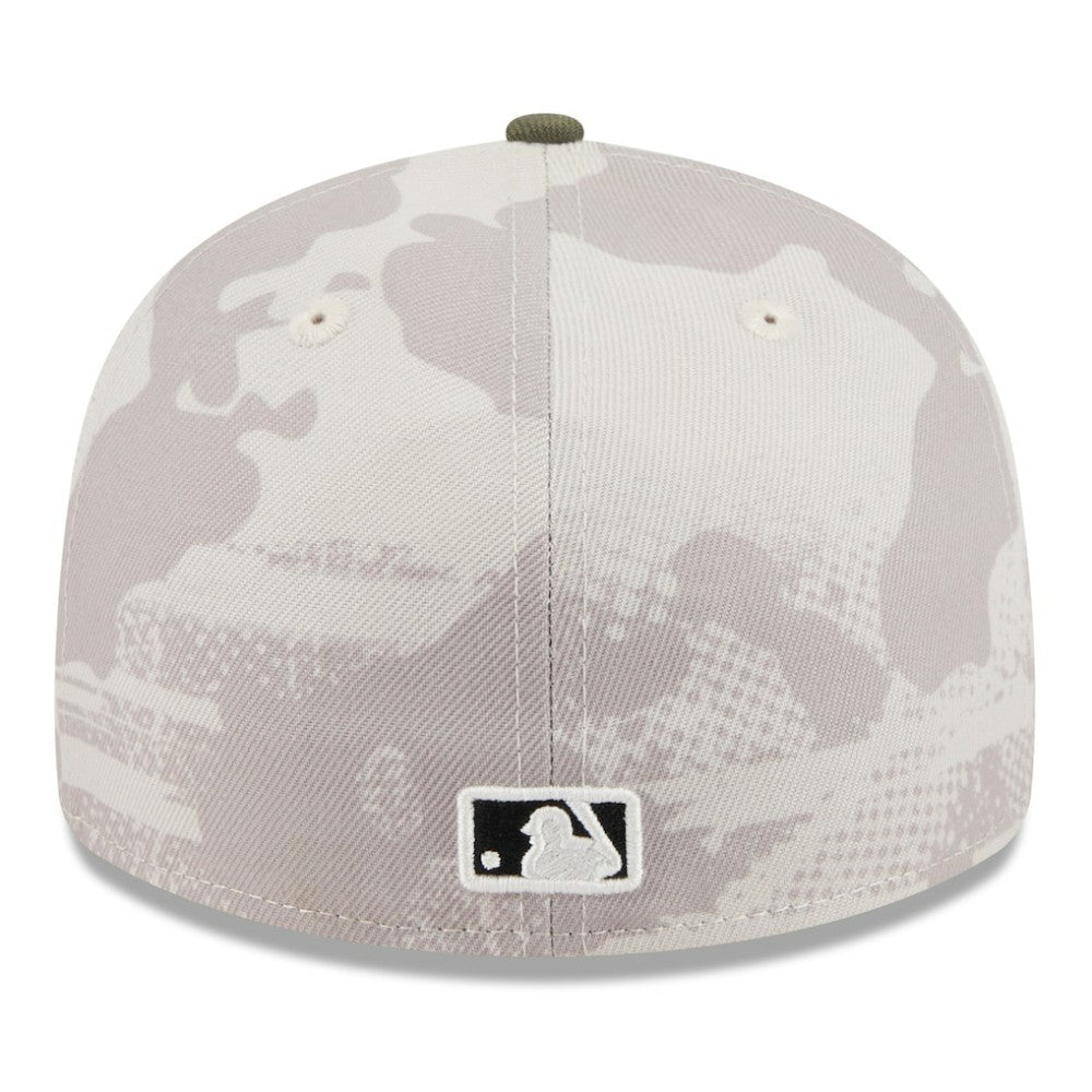 MLB Texas Rangers New Era 2025 Armed Forces Day Low Profile 59FIFTY Fitted Hat