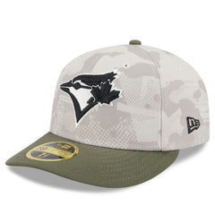 MLB Toronto Blue Jays New Era 2025 Armed Forces Day Low Profile 59FIFTY Fitted Hat