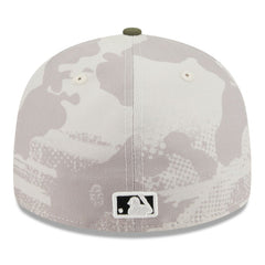 MLB Chicago Cubs New Era 2025 Armed Forces Day Low Profile 59FIFTY Fitted Hat