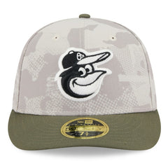 MLB Baltimore Orioles New Era 2025 Armed Forces Day Low Profile 59FIFTY Fitted Hat