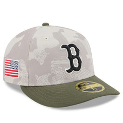 MLB Boston Red Sox New Era 2025 Armed Forces Day Low Profile 59FIFTY Fitted Hat