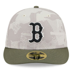 MLB Boston Red Sox New Era 2025 Armed Forces Day Low Profile 59FIFTY Fitted Hat