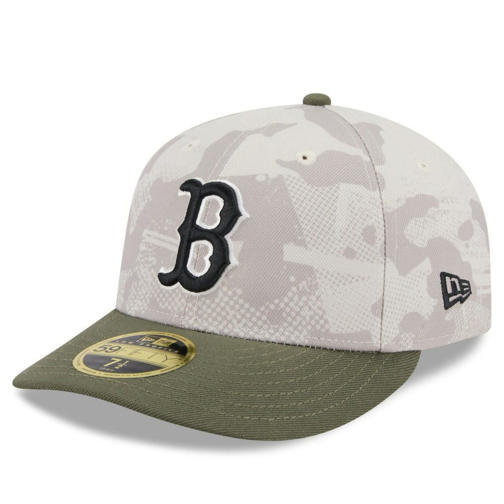 MLB Boston Red Sox New Era 2025 Armed Forces Day Low Profile 59FIFTY Fitted Hat