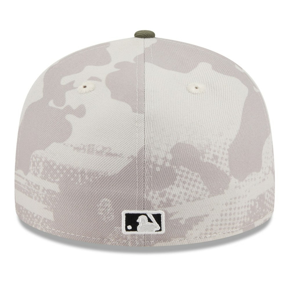 MLB Colorado Rockies New Era 2025 Armed Forces Day Low Profile 59FIFTY Fitted Hat